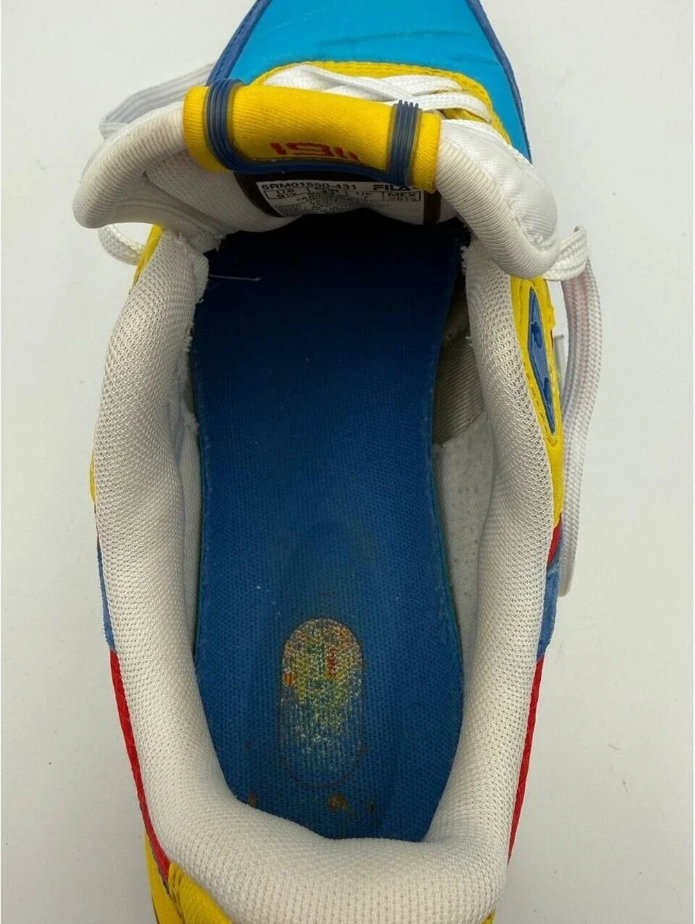 FILA Multicolor Sneakers Woman US 9.5 Leather Athletic Shoes 5RM01550-431